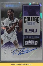 2016-17 Contenders Draft Picks Cracked Ice Ticket 21/23 Tim Quarterman READ 2r8