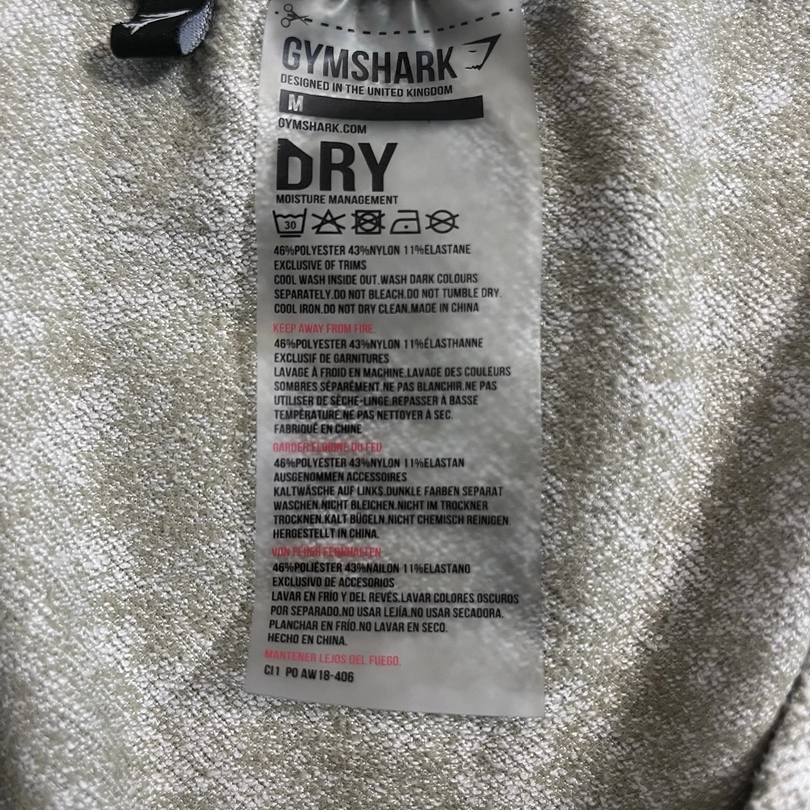 gymshark dry long sleeve crop keyhole shirt