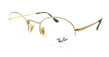 NEW RAY  BAN RB 6547 3033 MATTE GOLD AUTHENTIC EYEGLASSES 49 - 22 - 145