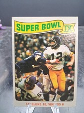 Click to enlarge Super Bowl IX