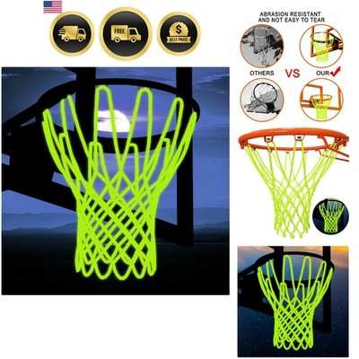 Glow Basketball Net, Nightlight Basketball Net Luminous Outdoor Portable Sun ...