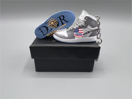 For Sneaker Head For AJ Fans Mini Shoe Key Chain, Display Box Opt, Best Quality - 第 1/8 張圖片