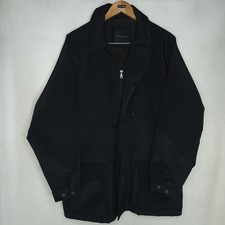 Marc New York Lined Insulated Rain Over Coat Business Wear Men's Size M Black