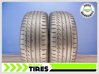 2 GOODYEAR EAGLE SPORT A/S AO AUDI 235/55R18 USED TIRE 8.7/32 TREAD 100H 2355518