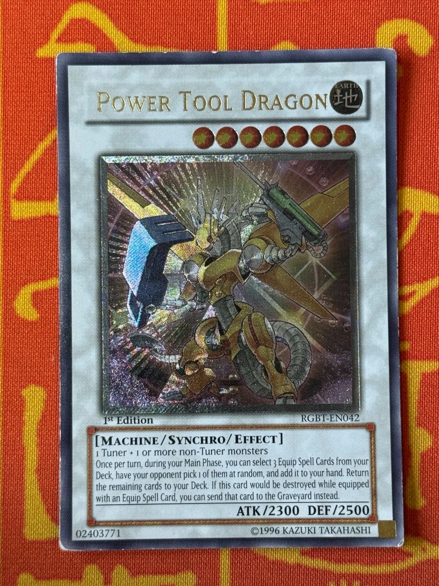 Power Tool Dragon Yu-Gi-Oh! TCG Individual Trading Card Games for