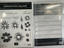 Stampin' Up Retired Bundle - Impressions Abloom