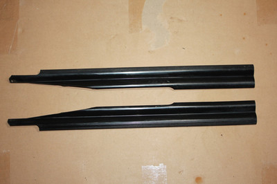 GENUINE BMW E30 SEDAN TOURING SILL STRIP REAR DOOR ENTRY COVERING L&R x2 OEM