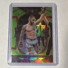 Panini 2023 Select UFC Santiago Ponzinibbio #13 Serial #28/75 UFC 282 MMA Card