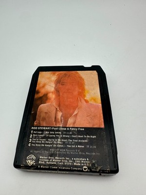 Rod Stewart, Foot Loose & Fancy Free, 70er, 8 Spur Kassette, 8-track tape