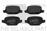 NK Bremsbelagsatz Scheibenbremse 221023 FüR 156 Lybra Fiat Alfa Linea 147 Lancia