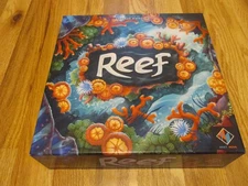 Reef Board Game Strategy Nautical Ocean Theme Sealife Next Move Games COMPLETE 