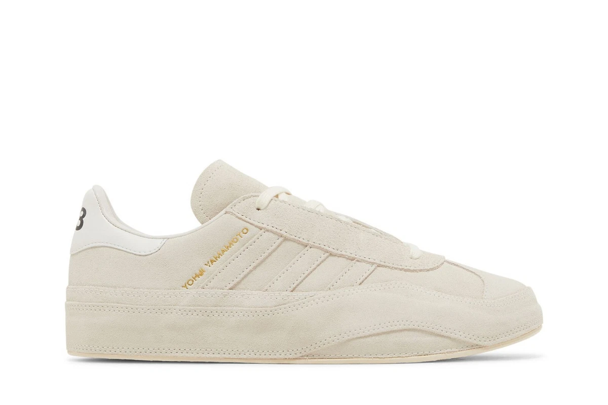 Y-3 Yohji Yamamoto Gazelle in cream white . New in box! adidas Y-3 Gazelle Off White Men main image 4