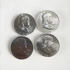 1963 50C Franklin Half Dollar Lot Of 4 Uncirculated
