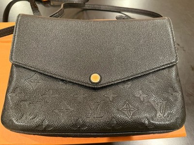Authentic Louis Vuitton Twinset Twice Black Empreinte