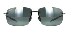 Maui Jim BREAKWALL Polarized Sport Sunglasses 422-02 Black/Neutral Grey New
