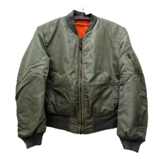 Vintage 1961 Skyline Clothing Corp. USAF MA-1 Reversible Bomber Military Jacket