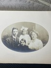 Antique Kohler Studio Los Angeles Family Portrait Photo Edwardian c1910 Oval