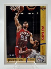 1991 Upper Deck #191 Jayson Williams Philadelphia 76ers