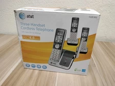 AT&T Three Handset DECT 6.0 Cordless Telephone (CL81301)