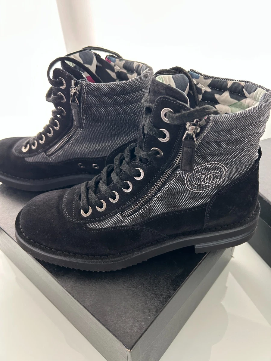 CHANEL Lace Up Boots for Women for sale - eBay