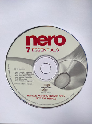 Nero Express 7 Essentials Software