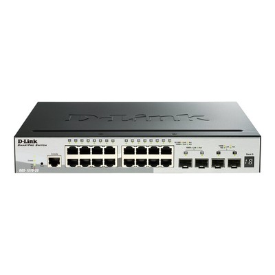D-Link DGS-1510-20/E - Managed - L2/L3 - Gigabit Ethernet (10/100/1000) - Volldu