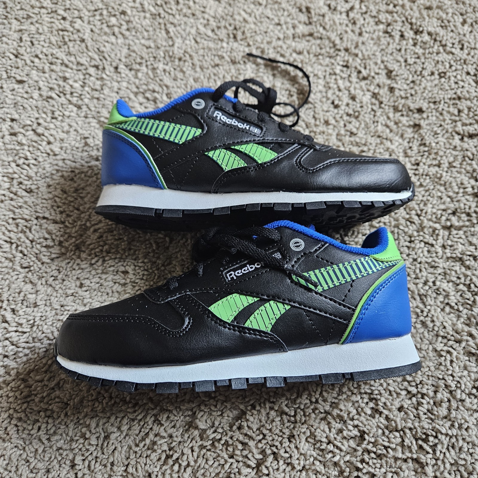 Reebok Classic Step N Flash Boys 13.5 New Without Box Light Up Shoes Sneakers