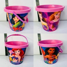Disney Princess Pail  Kids Moana Mulan Rapunzel Belle Disney girls Gift Basket