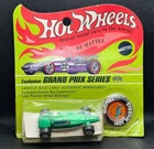 Vintage 1969 Hot Wheels Shelby Turbine Green w/ Matching Button Sealed