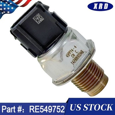 Fuel Rail Pressure Sensor RE549752 Fit For John Deere Tractor Combine Sprayer US