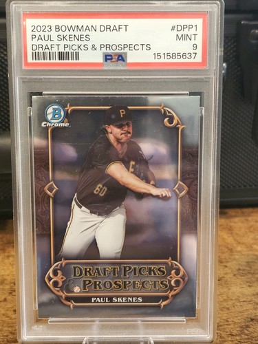 2023 Bowman Draft Draft Picks & Prospects Paul Skenes PSA 9