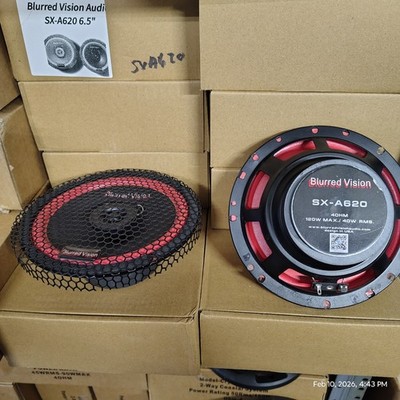 2*Blurred Vision Audio SX-A620 6.5'' (Pair)