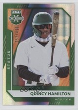 2021 Panini Elite Extra Edition Status Green 52/499 Quincy Hamilton #148 04o2