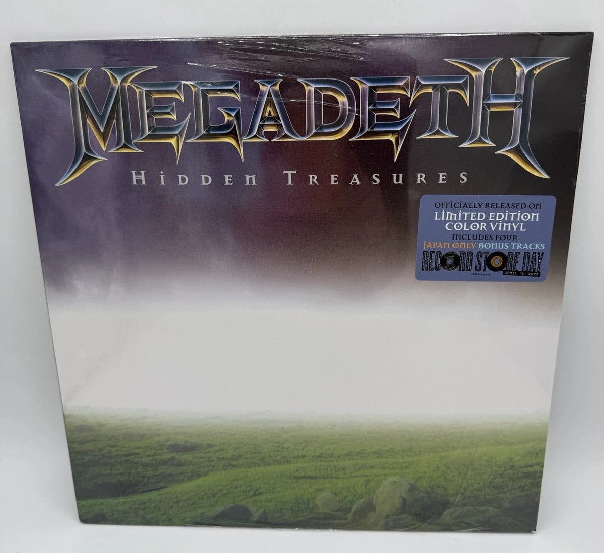 MEGADETH Hidden Treasures Ltd Ed Color Vinyl Japan Bonus Tracks