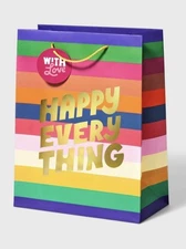 Tabitha Brown Foil Gift Bags – 8pk Medium Size, Stylish & Reusable