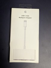Apple USB-C VGA Multiport Adapter MJ1L2AM/A - White, in box