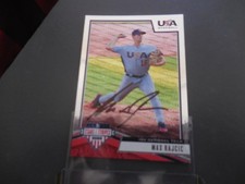 2019 Panini USA Baseball Stars & Stripes Longevity Max Rajcic in person auto
