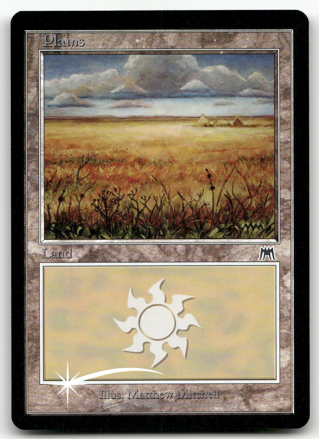 Plains (332) #332 (Foil) (NM) Onslaught ONS Magic MTG