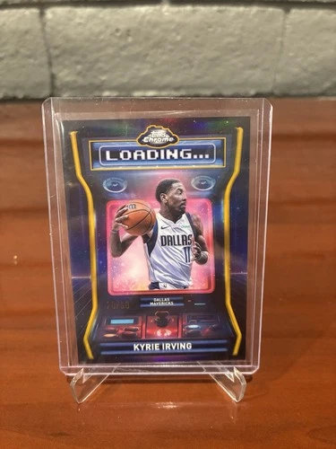 2025 Topps Chrome Kyrie Irving Refractors Gold (RAW)
