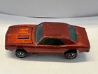 HOT WHEELS RED LINE BRONZE CUSTOM CAMARO ORANGE SPECTRAFLOW  1968 1969 1970