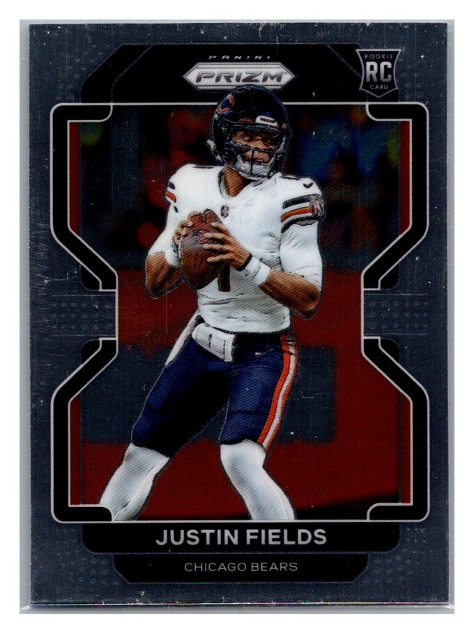 2021 Panini Prizm - Rookie Justin Fields #334 (RC) Bears TD1527
