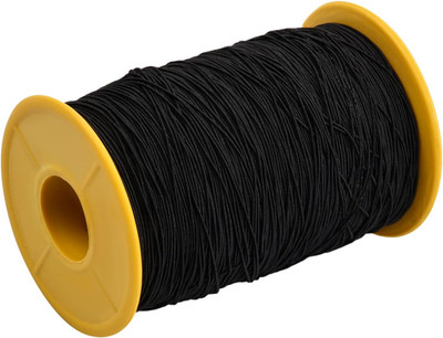 Elastisch Faden, 0.5mmx320m Gummikordel Stretch Fabric Crafting Beading Cord Fad