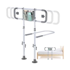 Bed Rails for Elderly Adults Safety, Sturdy Beds Assist Rail for Seniors; Adj...