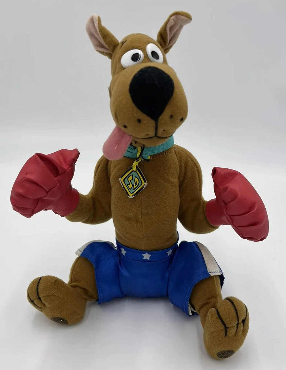Scooby Doo Plush 10 Boxer Boxing Gloves Toy Network Stuffed Animal