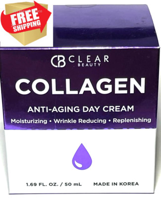 CLEAR Beauty COLLAGEN Anti - Aging Day Cream Wrinkle Reducing