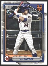 Trey Snyder #BD-138 2024 Bowman Draft New York Mets
