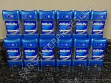 12 Gillette ARCTIC ICE Scent Mens Clear GEL A...
