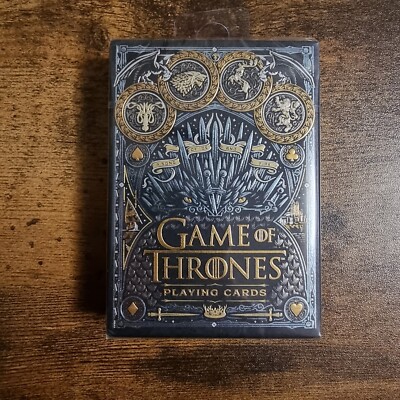 Game Of Thrones Seven Kingdoms Playing Cards New & Sealed theory11 USPCC Deck