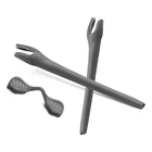 KEYTO Gray Rubber Kit Ear Socks & Nose Pad for-Oakley Radar EV Path Pitch
