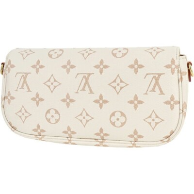 Authentic LOUIS VUITTON Monogram Dune Wallet Chain Ivy M83091